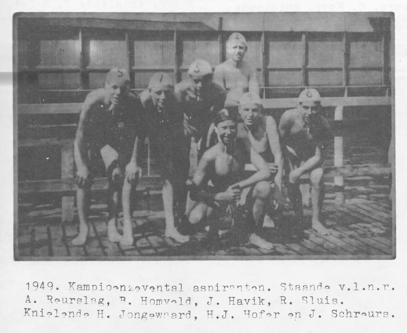 Aspiranten kampioen in 1949
